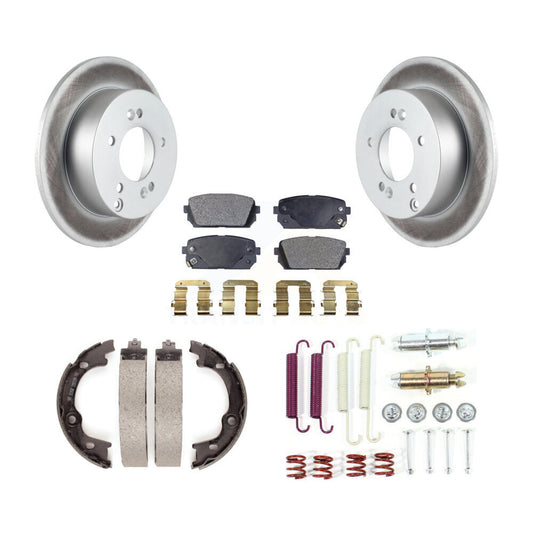 Coated Disc Rotors and Ceramic Brake Pads Kit-KGT-104216 - Kit.bestparts.ca