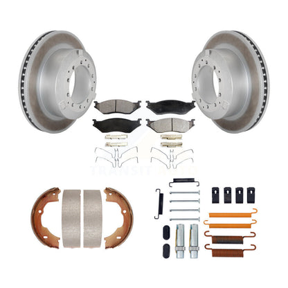 Coated Disc Rotors and Ceramic Brake Pads Kit-KGT-104219 - Kit.bestparts.ca