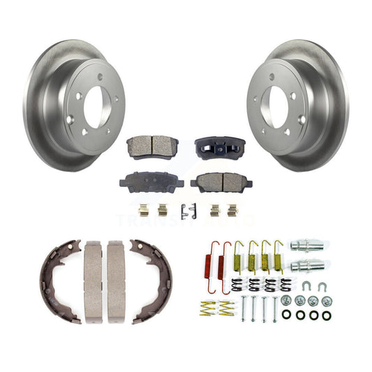 Coated Disc Rotors and Ceramic Brake Pads Kit-KGT-104226 - Kit.bestparts.ca