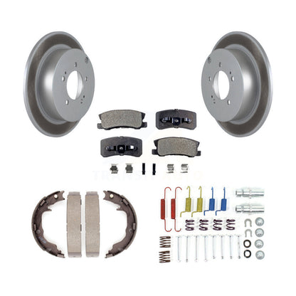 Coated Disc Rotors and Ceramic Brake Pads Kit-KGT-104231 - Kit.bestparts.ca