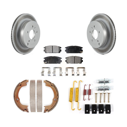 Coated Disc Rotors and Ceramic Brake Pads Kit-KGT-104235 - Kit.bestparts.ca