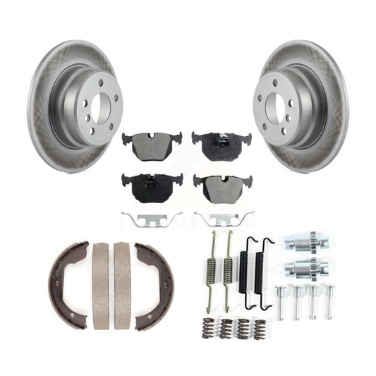 Coated Disc Rotors and Ceramic Brake Pads Kit-KGT-104242 - Kit.bestparts.ca