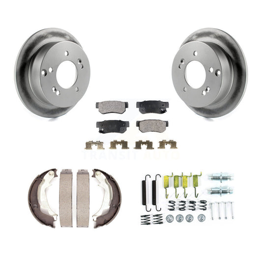 Coated Disc Rotors and Ceramic Brake Pads Kit-KGT-104244 - Kit.bestparts.ca