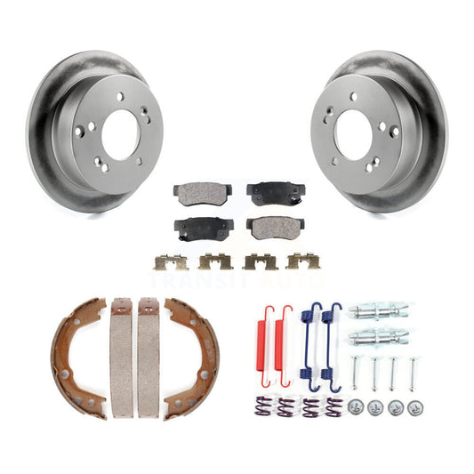 Coated Disc Rotors and Ceramic Brake Pads Kit-KGT-104245 - Kit.bestparts.ca