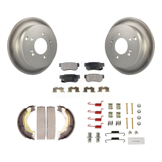 Coated Disc Rotors and Ceramic Brake Pads Kit-KGT-104246 - Kit.bestparts.ca