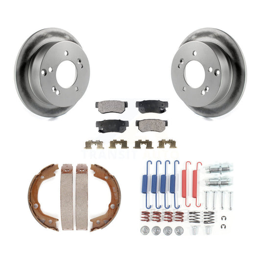 Coated Disc Rotors and Ceramic Brake Pads Kit-KGT-104247 - Kit.bestparts.ca