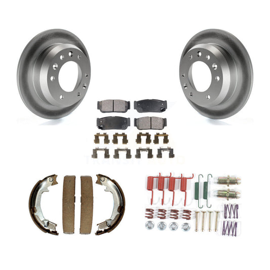 Coated Disc Rotors and Ceramic Brake Pads Kit-KGT-104249 - Kit.bestparts.ca
