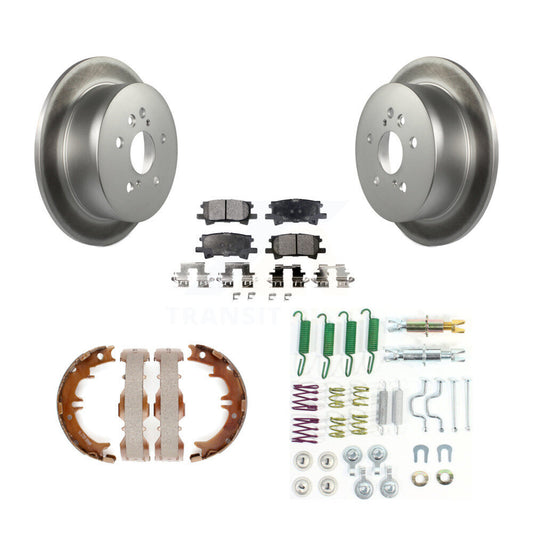 Coated Disc Rotors and Ceramic Brake Pads Kit-KGT-104260 - Kit.bestparts.ca