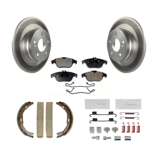 Coated Disc Rotors and Ceramic Brake Pads Kit-KGT-104266 - Kit.bestparts.ca