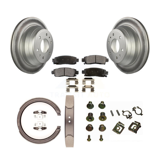 coated disc rotors and ceramic brake pads-kgt-104277 - Kit.bestparts.ca