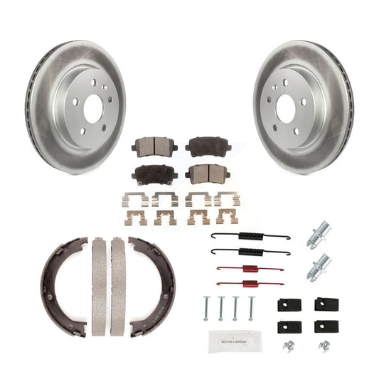 Coated Disc Rotors and Ceramic Brake Pads Kit-KGT-104278 - Kit.bestparts.ca