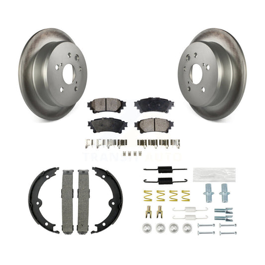 Coated Disc Rotors and Ceramic Brake Pads Kit-KGT-104283 - Kit.bestparts.ca
