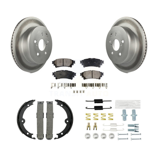 Coated Disc Rotors and Ceramic Brake Pads Kit-KGT-104284 - Kit.bestparts.ca