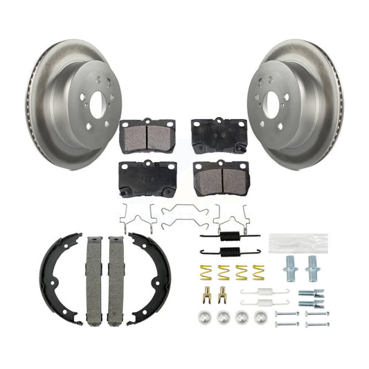 Coated Disc Rotors and Ceramic Brake Pads Kit-KGT-104287 - Kit.bestparts.ca