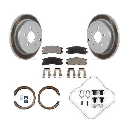 Coated Disc Rotors and Ceramic Brake Pads Kit-KGT-104288 - Kit.bestparts.ca