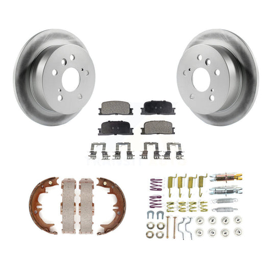 Coated Disc Rotors and Ceramic Brake Pads Kit-KGT-104290 - Kit.bestparts.ca