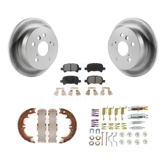 Coated Disc Rotors and Ceramic Brake Pads Kit-KGT-104291 - Kit.bestparts.ca
