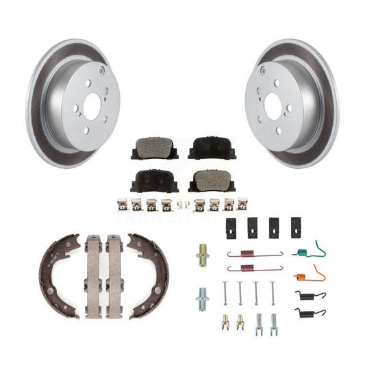 Coated Disc Rotors and Ceramic Brake Pads Kit-KGT-104295 - Kit.bestparts.ca
