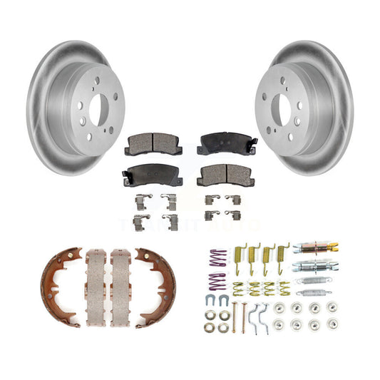 Coated Disc Rotors and Ceramic Brake Pads Kit-KGT-104297 - Kit.bestparts.ca