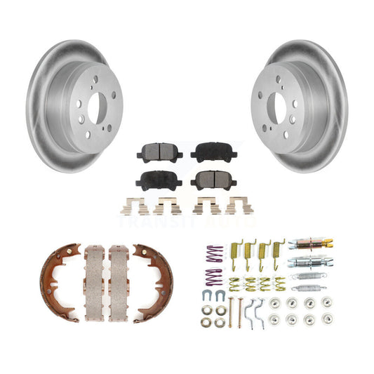 Coated Disc Rotors and Ceramic Brake Pads Kit-KGT-104298 - Kit.bestparts.ca