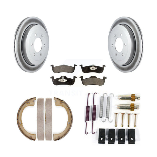 Coated Disc Rotors and Ceramic Brake Pads Kit-KGT-104305 - Kit.bestparts.ca