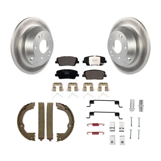 Coated Disc Rotors and Ceramic Brake Pads Kit-KGT-104306 - Kit.bestparts.ca