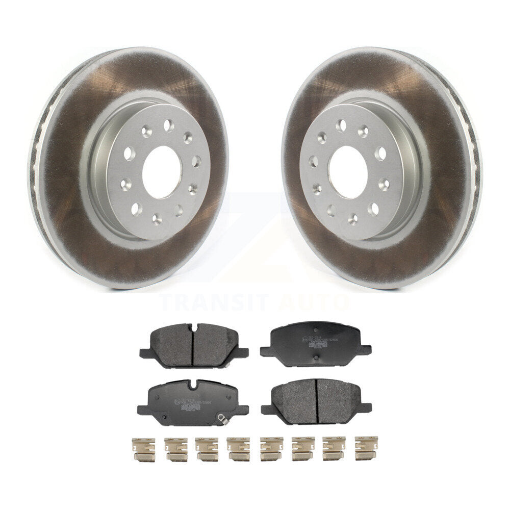 Coated Disc Rotors and Ceramic Brake Pads Kit-KGT-104310 - Kit.bestparts.ca