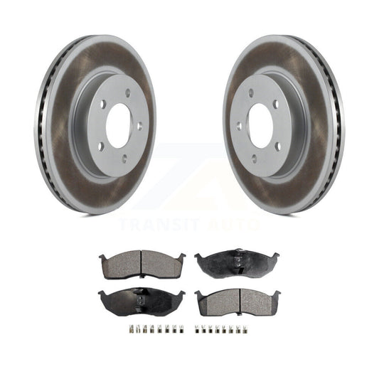 Coated Disc Rotors and Ceramic Brake Pads Kit-KGT-104326 - Kit.bestparts.ca