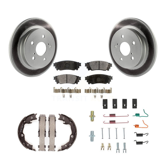 Coated Disc Rotors and Ceramic Brake Pads Kit-KGT-104335 - Kit.bestparts.ca