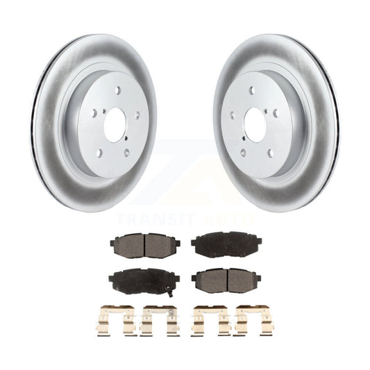 Coated Disc Rotors and Ceramic Brake Pads Kit-KGT-104360 - Kit.bestparts.ca