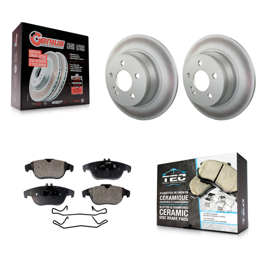 Disc Rotors and Ceramic Brake Pads Kit-KGT-104361