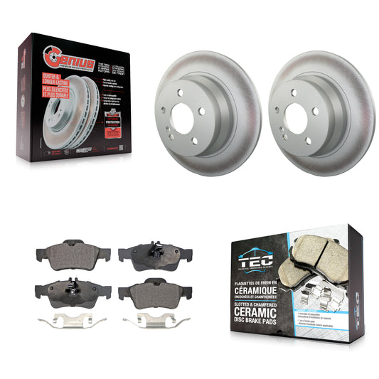 Disc Rotors and Ceramic Brake Pads Kit-KGT-104362