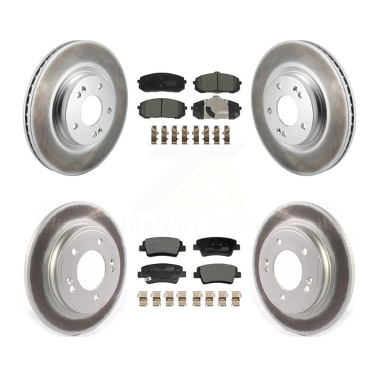 Disc Rotors and Ceramic Brake Pads Kit-KGT-104366 - Kit.bestparts.ca