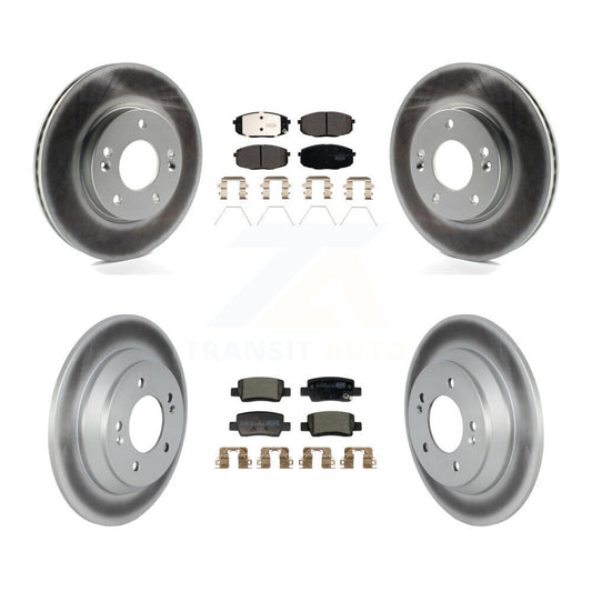 Coated Disc Rotors and Ceramic Brake Pads Kit-KGT-104369 - Kit.bestparts.ca