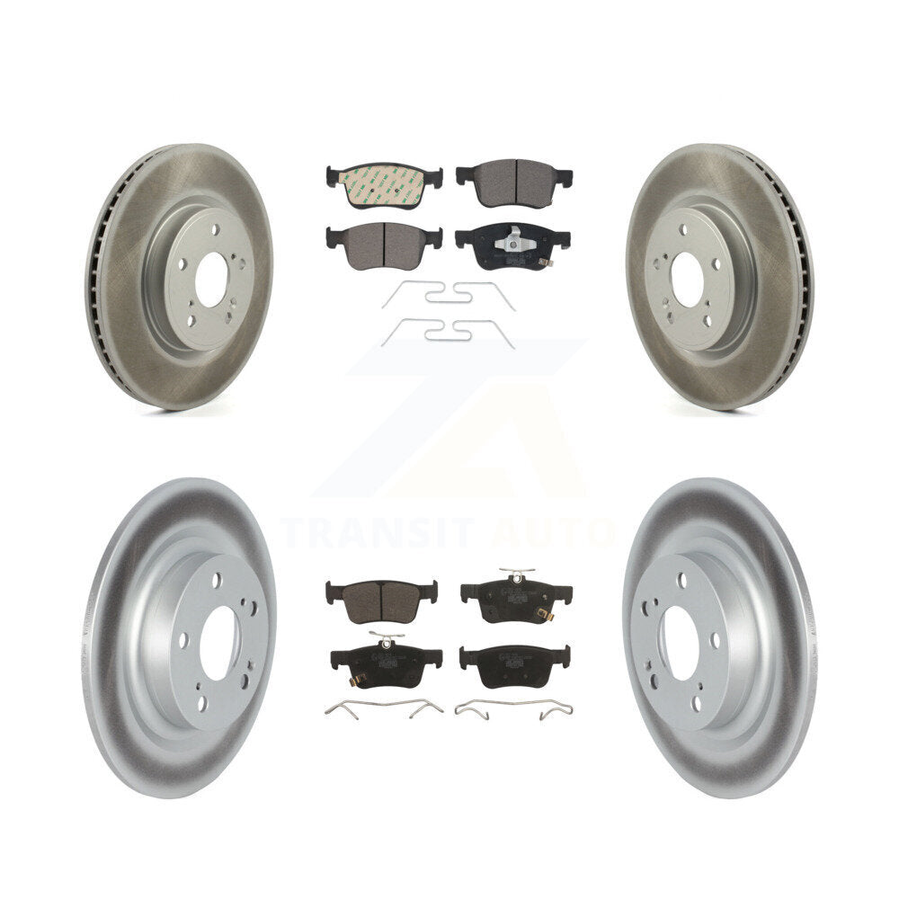 Coated Disc Rotors and Ceramic Brake Pads Kit-KGT-104370 - Kit.bestparts.ca Kit.bestparts.ca
