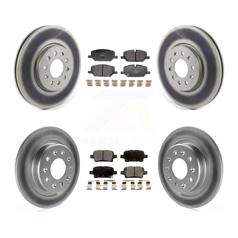 Disc Rotors and Ceramic Brake Pads Kit-KGT-104377 - Kit.bestparts.ca Kit.bestparts.ca