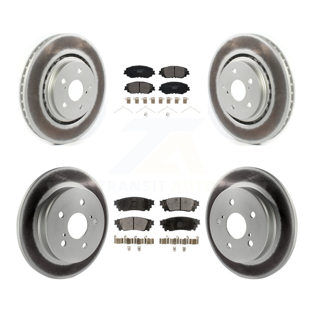 Disc Rotors and Ceramic Brake Pads Kit-KGT-104378 - Kit.bestparts.ca