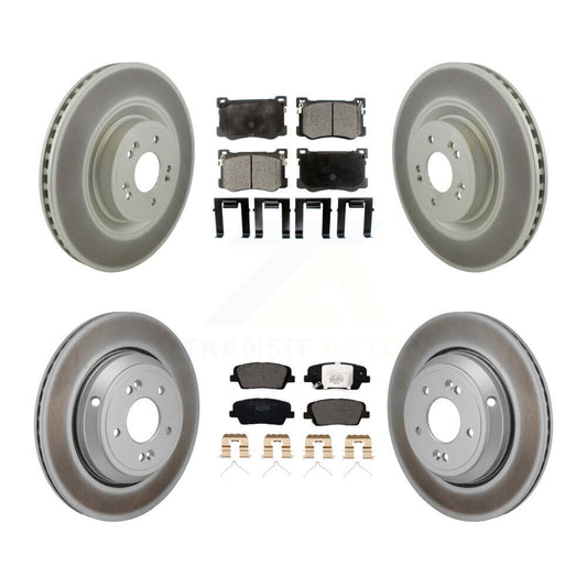 Disc Rotors and Ceramic Brake Pads Kit-KGT-104381