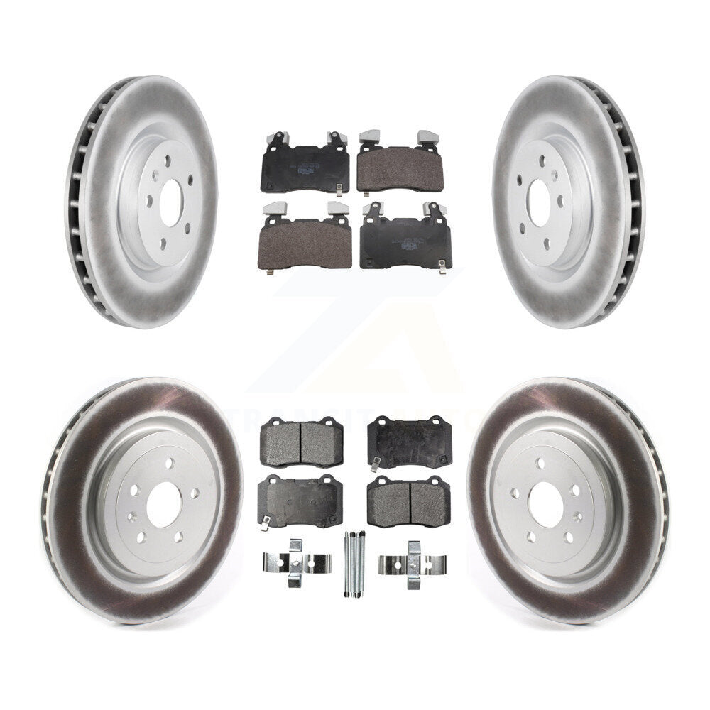 Disc Rotors and Ceramic Brake Pads Kit-KGT-104382