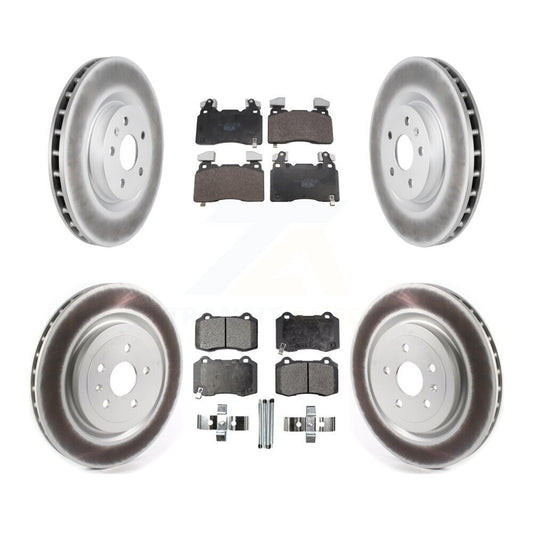Disc Rotors and Ceramic Brake Pads Kit-KGT-104382