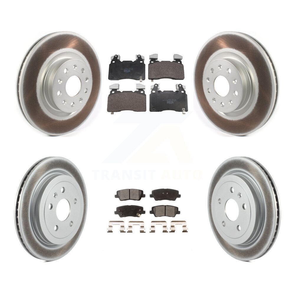 Disc Rotors and Ceramic Brake Pads Kit-KGT-104383 Kit.bestparts.ca