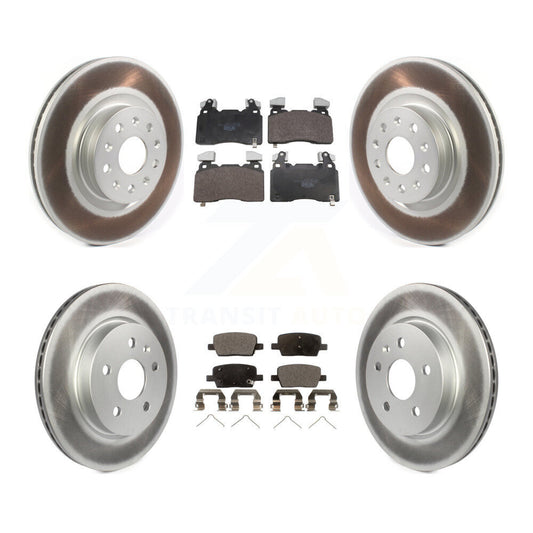 Disc Rotors and Ceramic Brake Pads Kit-KGT-104385