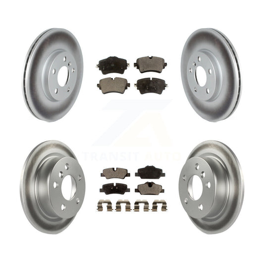 Coated Disc Rotors and Ceramic Brake Pads Kit-KGT-104387 - Kit.bestparts.ca