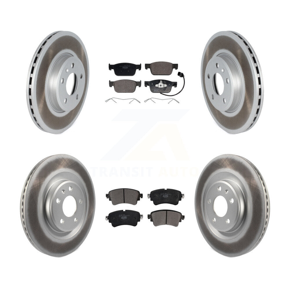 Coated Disc Rotors and Ceramic Brake Pads Kit-KGT-104414 Kit.bestparts.ca