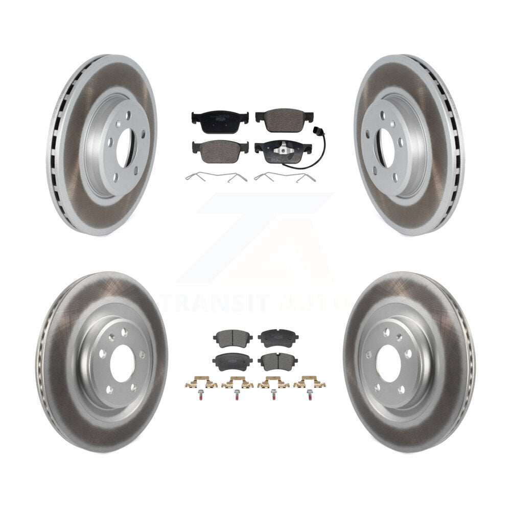 Coated Disc Rotors and Ceramic Brake Pads Kit-KGT-104415 Kit.bestparts.ca