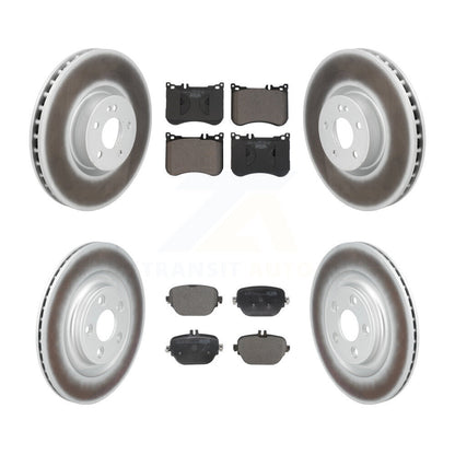 Disc Rotors and Ceramic Brake Pads Kit-KGT-104416
