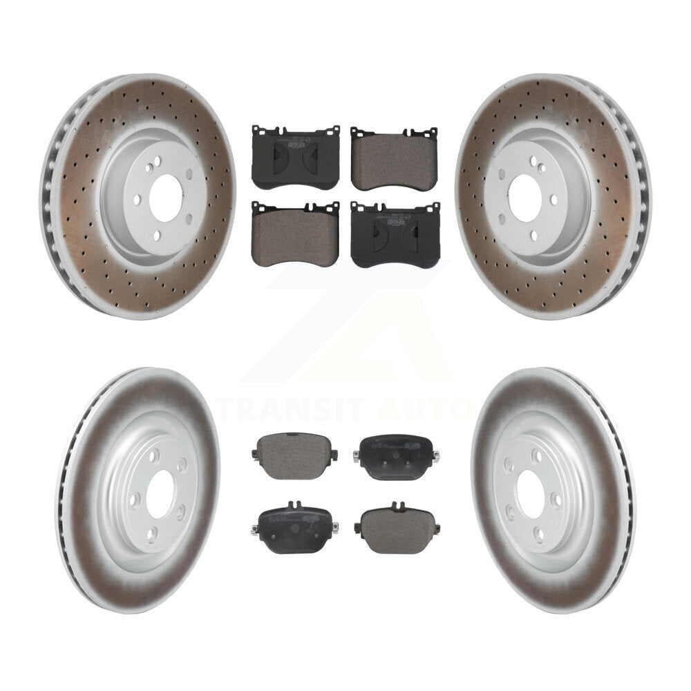 Disc Rotors and Ceramic Brake Pads Kit-KGT-104417