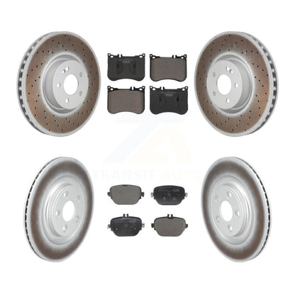 Disc Rotors and Ceramic Brake Pads Kit-KGT-104417