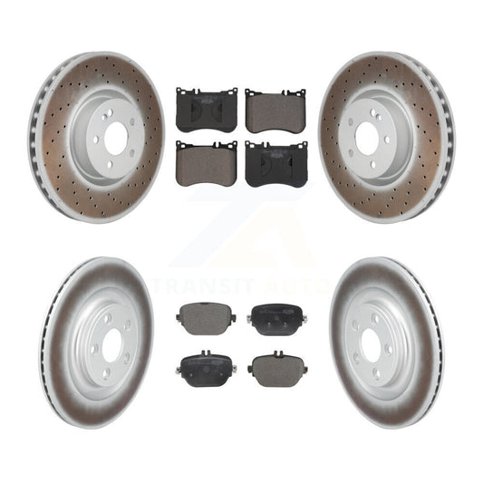 Disc Rotors and Ceramic Brake Pads Kit-KGT-104417