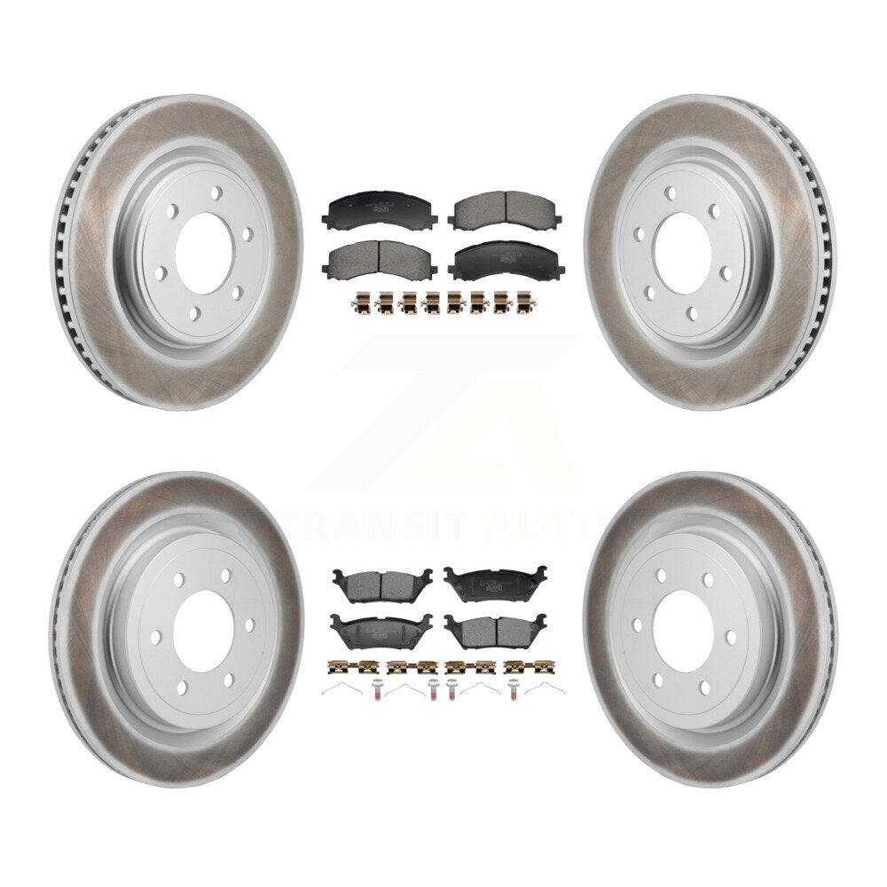 Disc Rotors and Ceramic Brake Pads Kit-KGT-104419